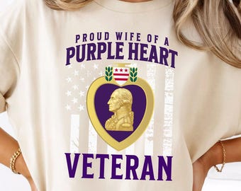 Proud Relative of Purple Heart Veteran Shirt – Custom Military Family Tee