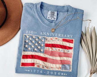 USA 250th Anniversary Shirt, Patriotic Tank Top, Semiquincentennial Tee