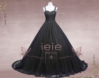 black wedding dress online