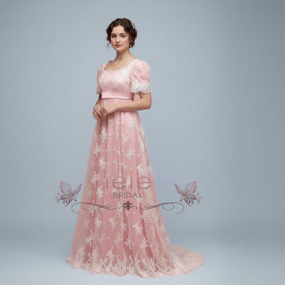 open lace back dress Tarzan Jane Porter Satin Dress Cosplay Costumes,Princess Jane Porter Dress  – Abcosplay main image 0