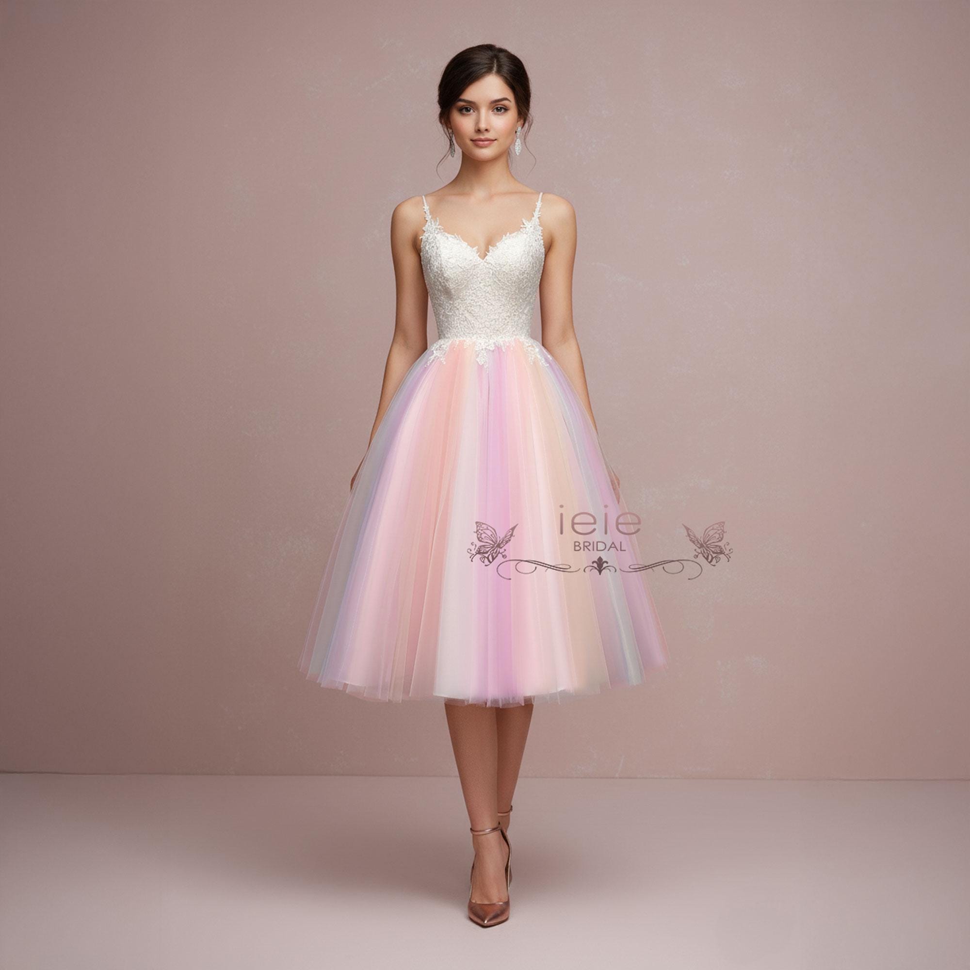 ballerina length evening dress Metallic-Lace Bodice Short Homecoming Dress main image 1