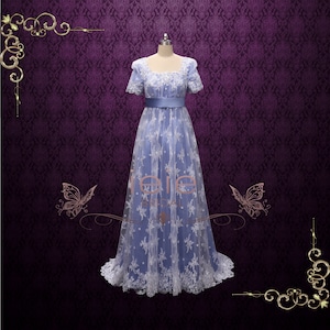 Regency Style Empire Wedding Dress, Ball Dress, Vintage Style Dress, Formal Dress, Evening Dress, Prom Dress | HELENA