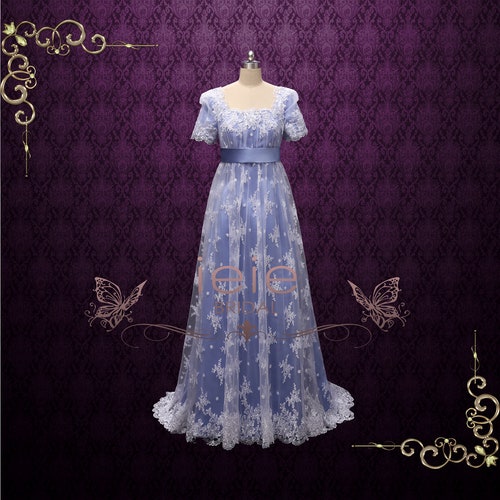 Regency Style Empire Wedding Dress Ball 