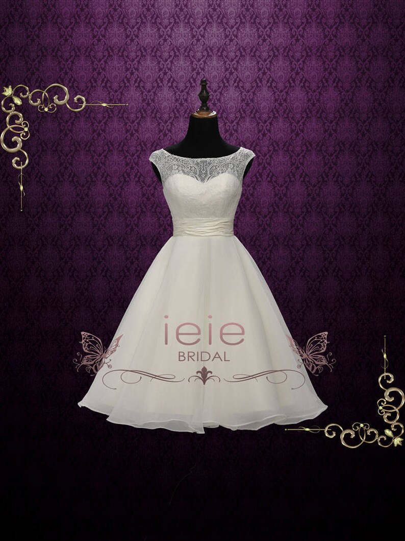 Lace Wedding Short Reception Dress
