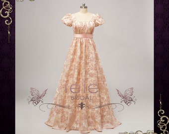 Custom Regency Era Style Ballroom Dance Dress, Ball Dress, Vintage Style Dress, Formal Dress, Evening Dress, Prom Dress | BAILEY