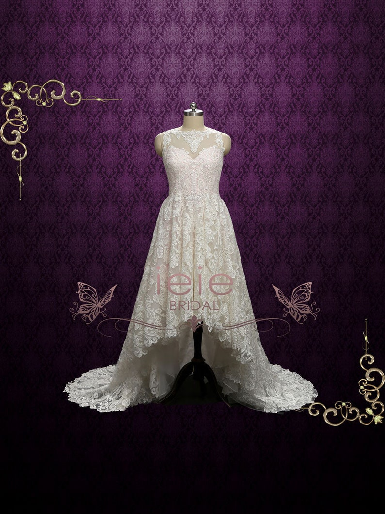 pearl pink wedding dress