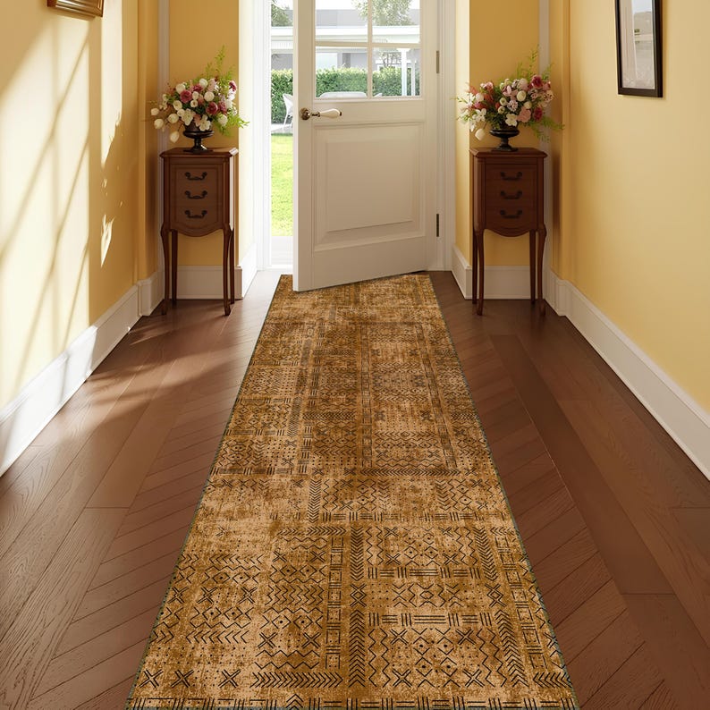 Posh Rug Designs Boho Chic Elegance Modern Design Rug, Decorative Unique Rug, Washable ...