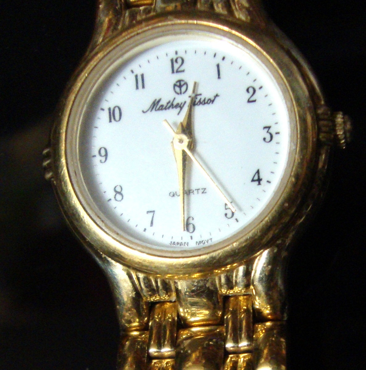 Mathey Tissot Quartz Etsy UK
