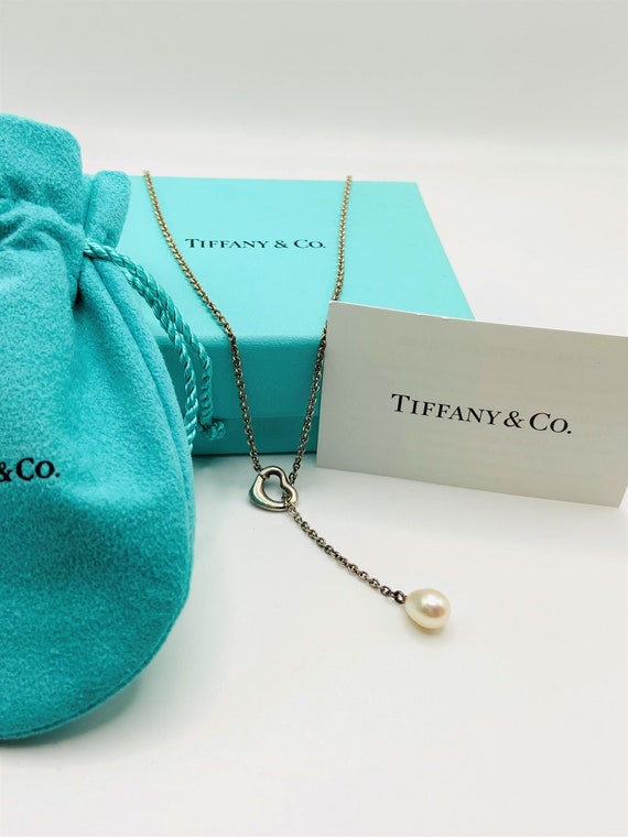 RARE Vintage Tiffany & Co Elsa Peretti Open Heart… - image 1