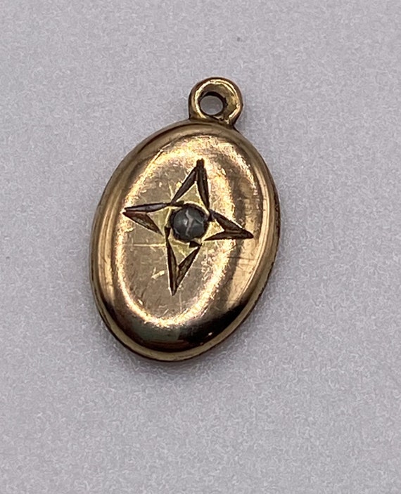 Miniature Victorian Celestial Seed Pearl Starburst