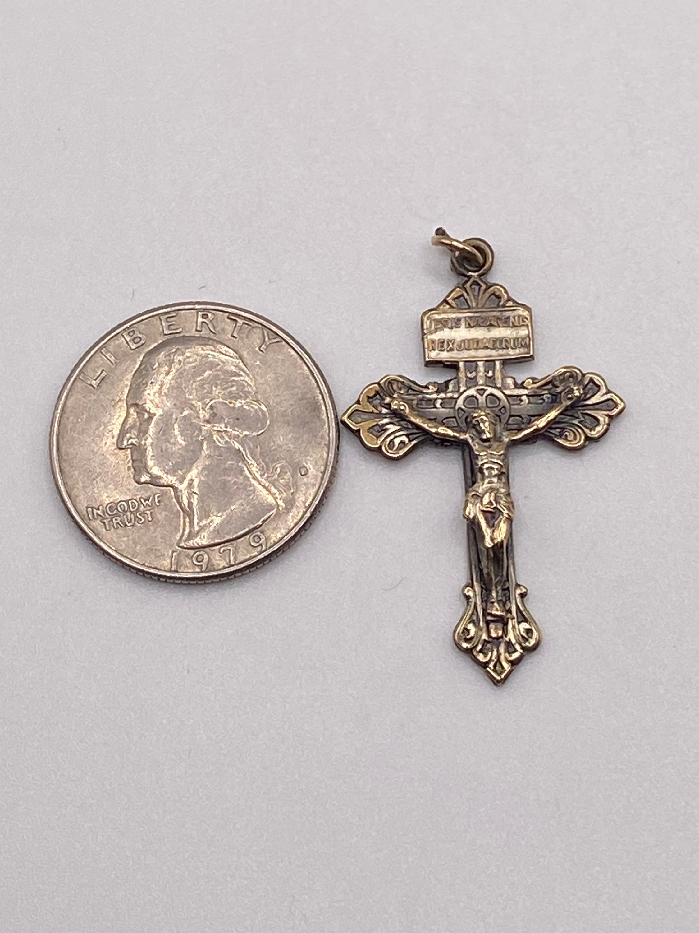 10 Crocifissi Cattolici Con Medaglie | Croce Perdon, San Benedetto E Miracolosa Per Rosari Fai Da Te - Foto 11