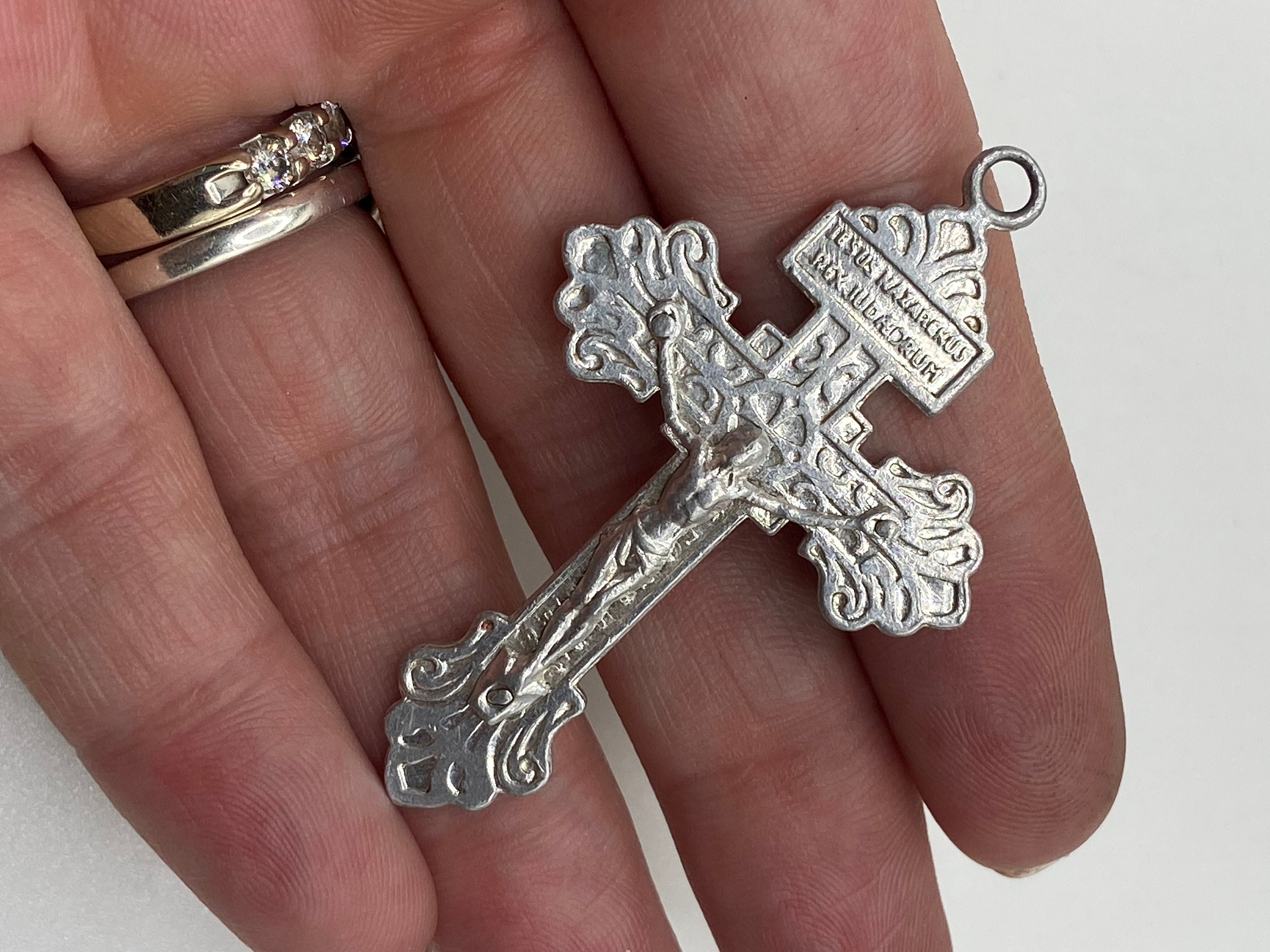 Sterling silver shop pardon crucifix