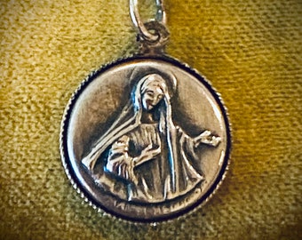 Vintage Our Lady of Medjugorje Marian Apparition Medal