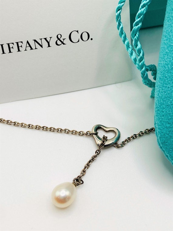 RARE Vintage Tiffany & Co Elsa Peretti Open Heart… - image 2