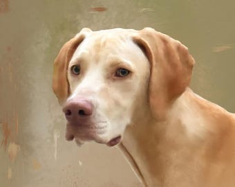 Portrait d'animal de compagnie pour les amateurs d'animaux de compagnie / Oeuvre d'art personnalisée / Tableau stylisé de l'animal de compagnie bien-aimé de votre maison à offrir ou à décorer