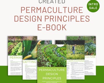E-book sobre projeto de jardins de permacultura: Modelo de planejamento para propriedade rural (PDF)