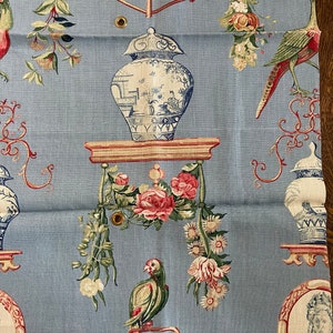 Lee Jofa Julietta Fabric Sample with Grommets, high-end, luxury, interior designer remnant, sample, upholstery, custom