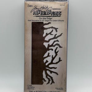 Tim Holtz Sizzix &quot;On the Edge&quot; Die - Twigs | 657183 | Design for Scrapbooking & Card Making