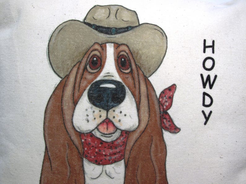 basset hound cowboy hat