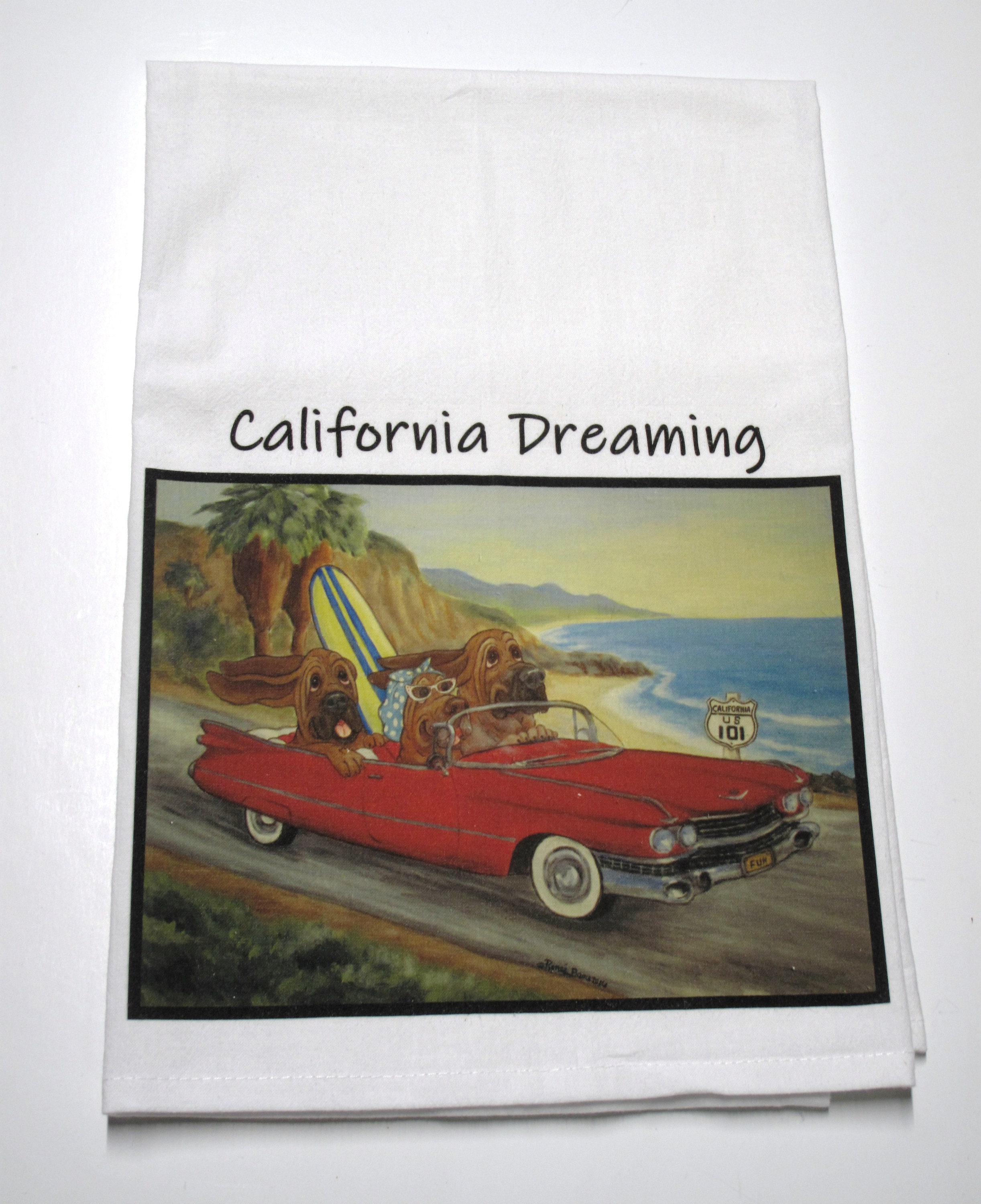 California Dreaming- Sea_ Sun and Surf- Fabric