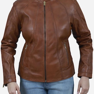 1990’s Retro Jacket, Brown Vintage Leather Jacket, Women Oversized Leather Jacket, Y2K Leather Jacket, Ladies Leather Jacket, Gift For Her