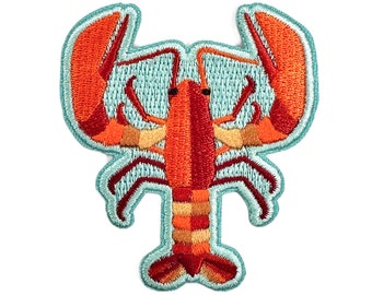 Lobster Embroidered  Patch