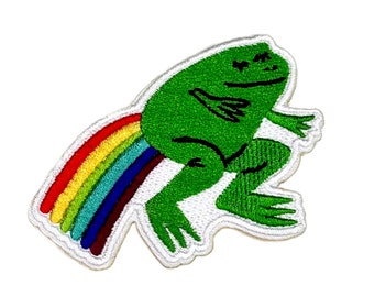 Rainbow Frog Patch