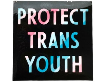 Protect Trans Youth Vinyl Sticker