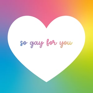 So Gay Valentine Card