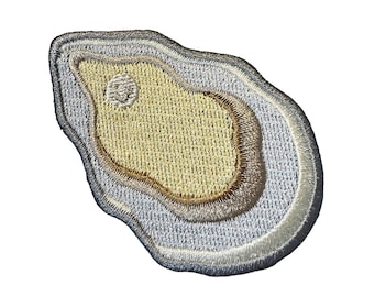 Oyster Embroidered  Patch