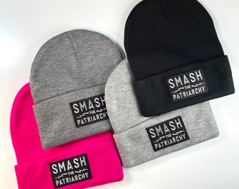 Smash the Patriarchy Knit Beanie