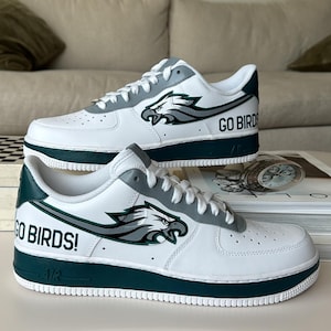 Custom Nfl Sneakers Etsy