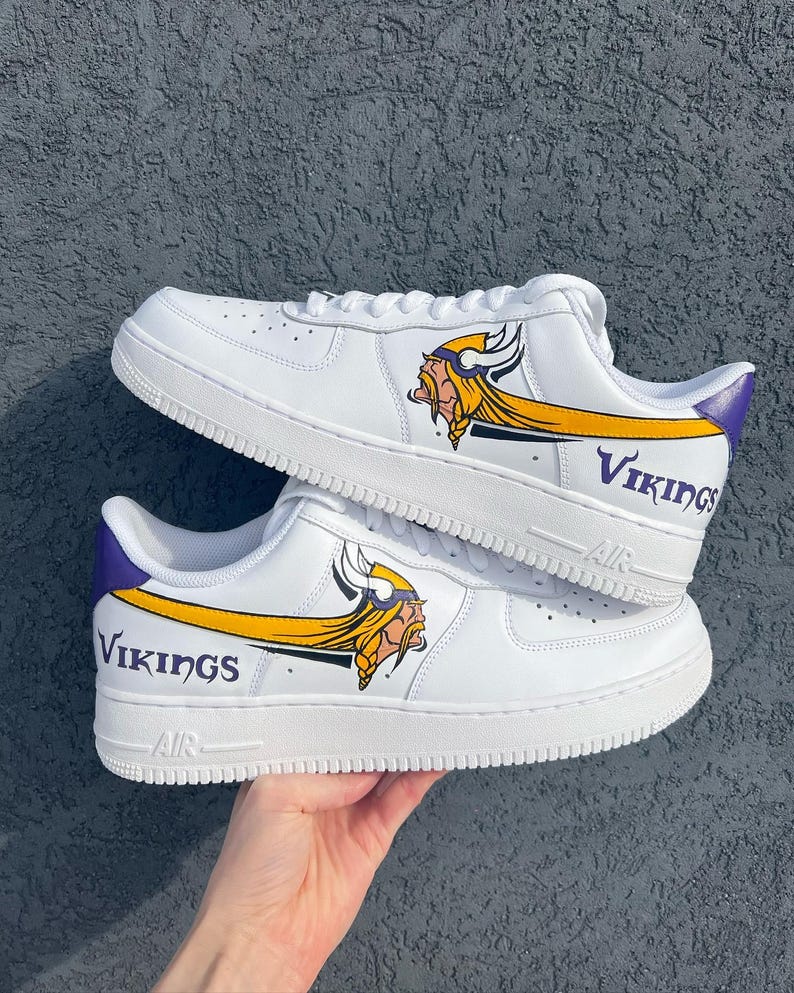 Custom NFL Sports Team Sneakers, Hand Painted, Dallas Cowboys, Kansas ...
