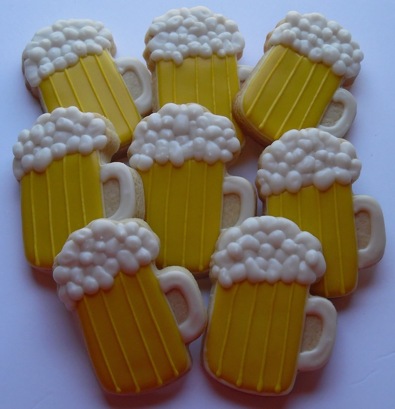 Bubbly Beer Mug Tailgate Birthday Party Favors Football Etsy