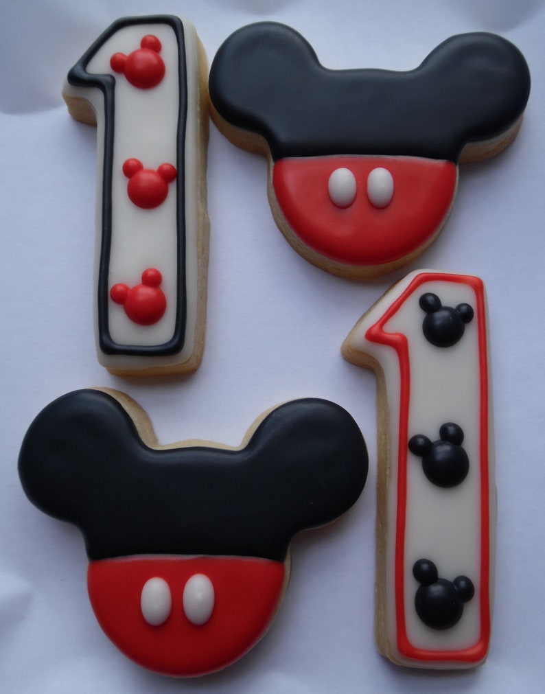 Mickey Mouse Disney Inspired Birthday Party Celebration Etsy