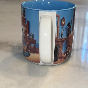 Vintage Retired Coffee Cup Mug Disney Mickey Mouse! Through The Years 12 oz image 4