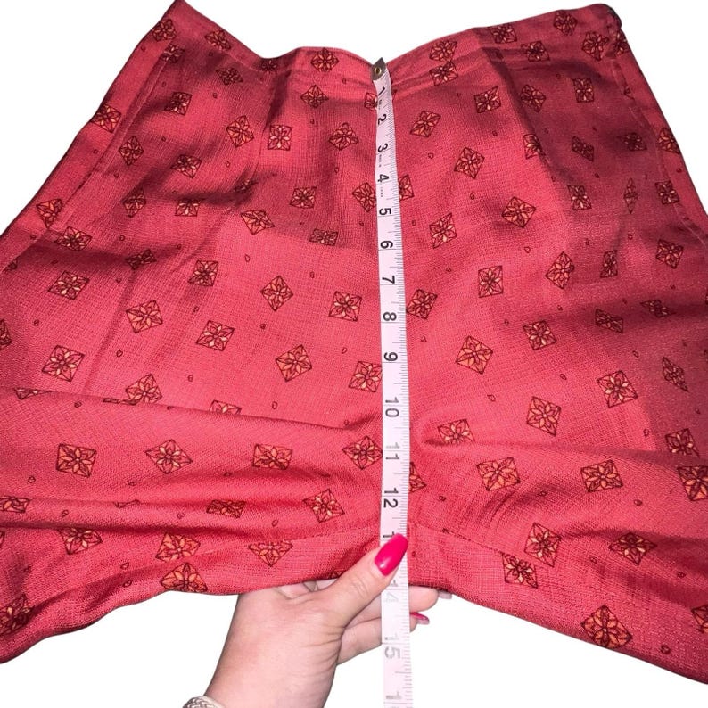 Vintage Tommy Bahama 100% Silk Pants Tropical Women's 8 Wide Leg Floral Resort image 6