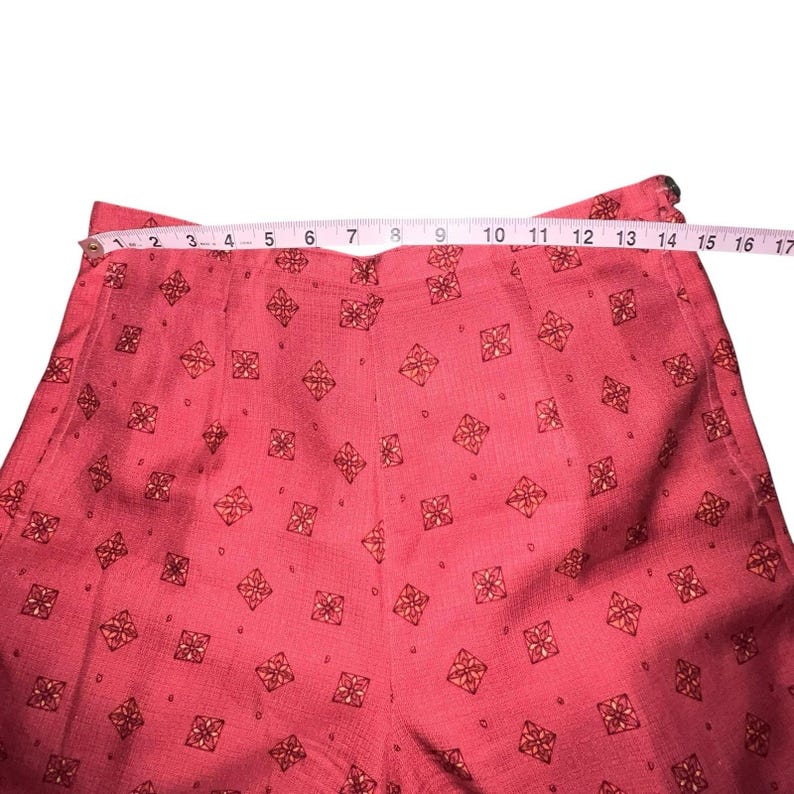 Vintage Tommy Bahama 100% Silk Pants Tropical Women's 8 Wide Leg Floral Resort image 5