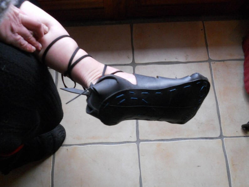 sandal recovery made in a recycled-air chamber