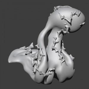 Elemental Lightning Slime - for 28mm games