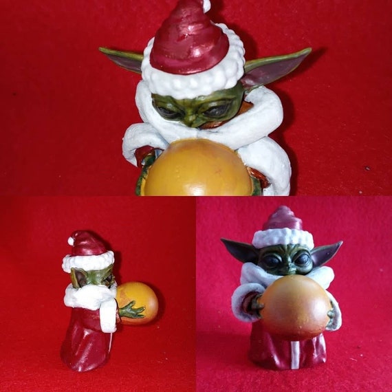 Wee Baby Yoda Grogu the Child With 