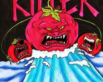 Killer Tomato Prop - Etsy