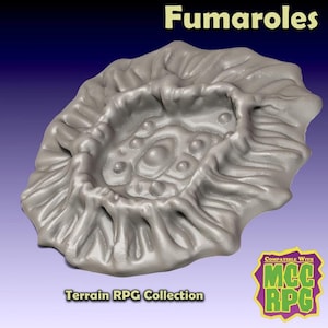 Fumaroles - Terrain - for 28mm games