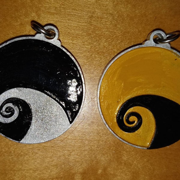 Nightmare Before Christmas Spiral Hill Jewelry Necklace Earrings or Set Keychain