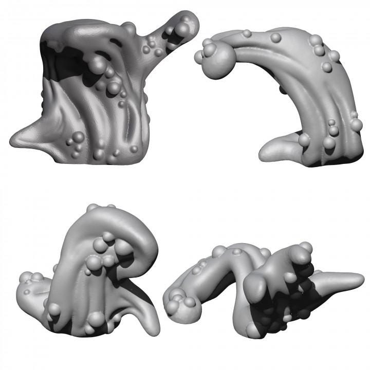Slime Wave - A Slime Monster for 28mm Games - Etsy