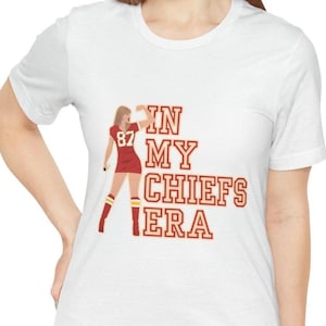 In My Chiefs Era Taylor T-Shirt, Kansas City Chief Fan, Eras Tour shirt, Swifty Football tee, Football Season KC Game top