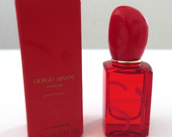 miniature de collection 2025 Armani passione red musk eau de parfum 7 ml - mini size bottle 0.24oz