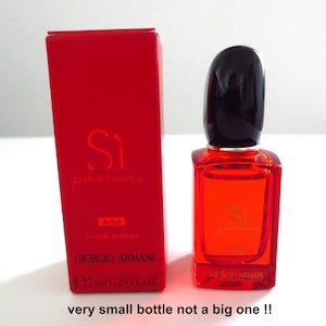 Armani Si Passione Éclat Eau de Parfum 7 ml samlarobjekt i miniatyr - miniflaska 0,24 oz