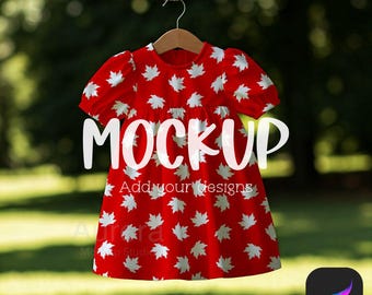 Childrens Dress Procreate Mockup