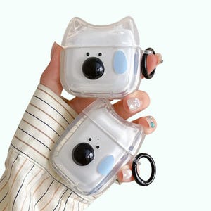 Conception de coque pour AirPods 4 Chiot dessin animé - Housse de chien mignonne pour vos AirPods Pro 2 ...